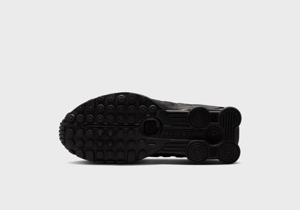 Nike GS Shox R4 - Black / Black / Black / Bright Crimson