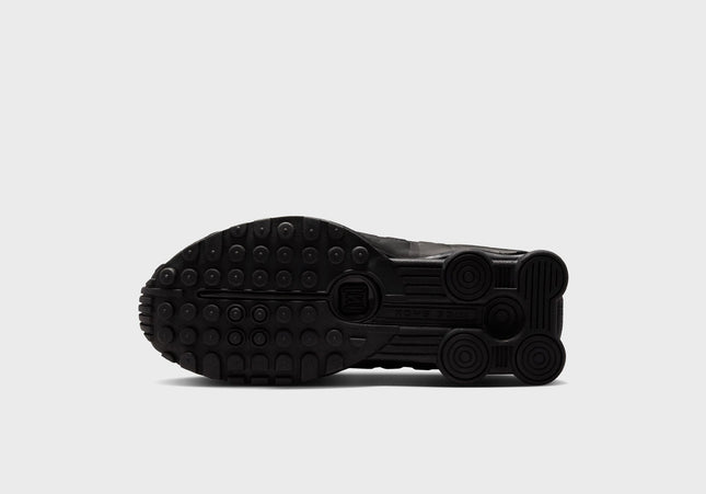 Nike GS Shox R4 - Black / Black / Black / Bright Crimson