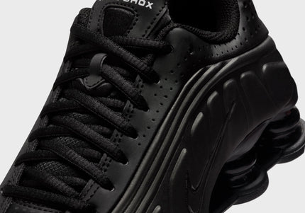 Nike GS Shox R4 - Black / Black / Black / Bright Crimson