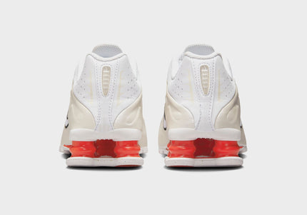 Nike Shox R4 - White / Phantom / Picante Red