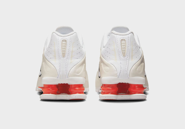 Nike Shox R4 - White / Phantom / Picante Red