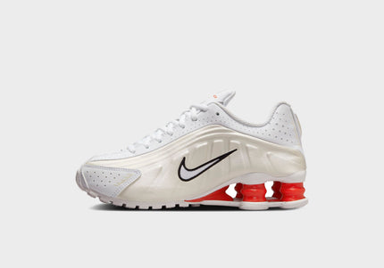 Nike Shox R4 - White / Phantom / Picante Red