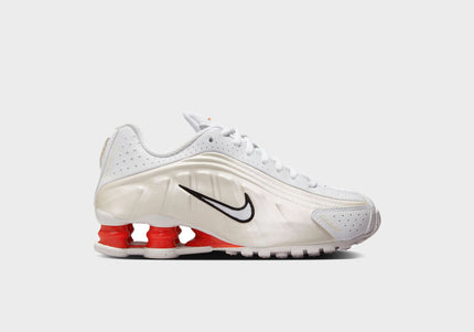 Nike Shox R4 - White / Phantom / Picante Red