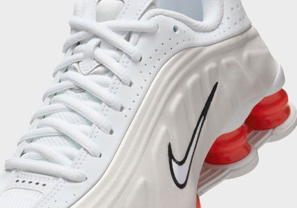 Nike Shox R4 - White / Phantom / Picante Red