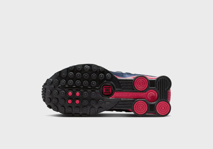Nike GS Shox R4 - Midnight Navy / Gym Red / White