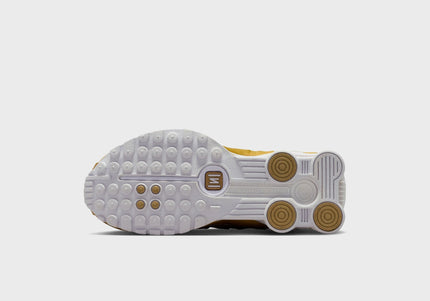 Nike GS Shox R4 - Metallic Gold / Metallic Gold / White