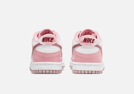 Nike GS Dunk Low - Pink Glaze / White / Pomegranate