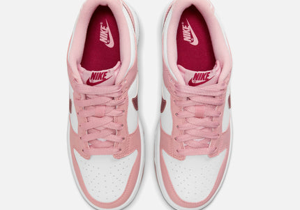Nike GS Dunk Low - Pink Glaze / White / Pomegranate