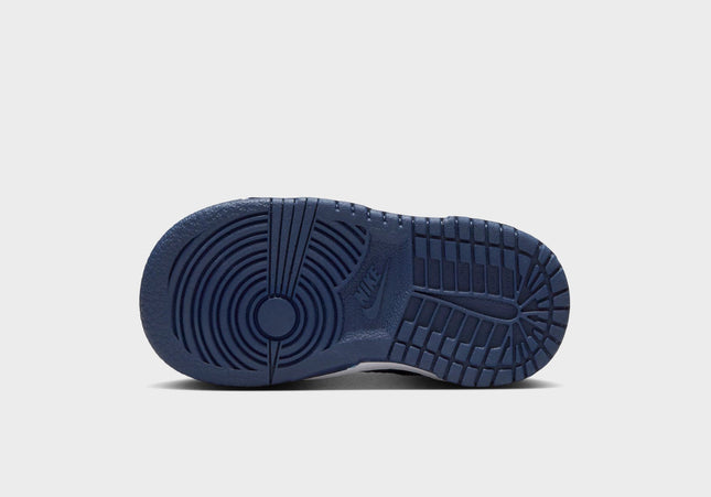 Nike TD Dunk Low - White / Midnight Navy / White