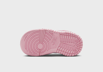 Nike TD Dunk Low - White / Med Soft Pink / White