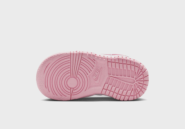 Nike TD Dunk Low - White / Med Soft Pink / White