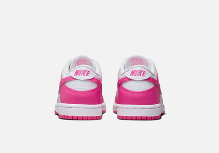 Nike PS Dunk Low - White / Laser Fuchsia