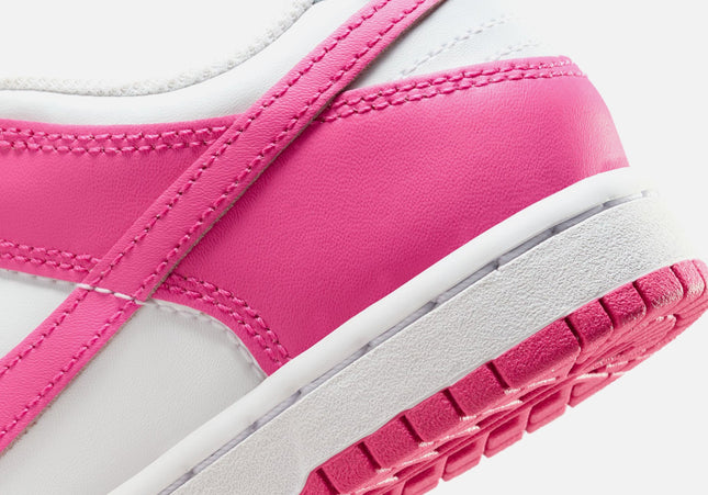 Nike PS Dunk Low - White / Laser Fuchsia