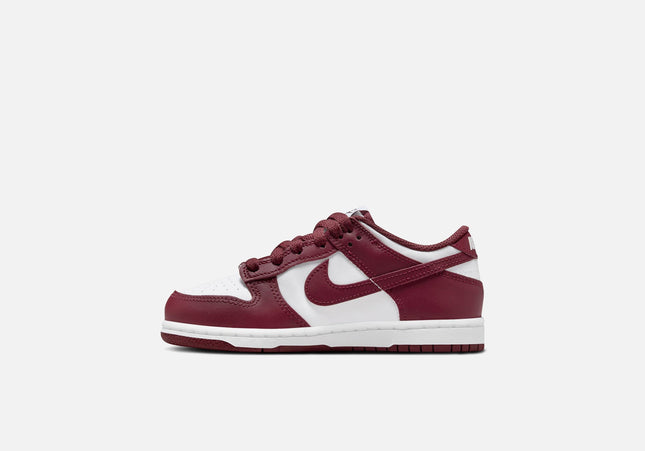 Nike PS Dunk Low - White / Redwood / Gym Red