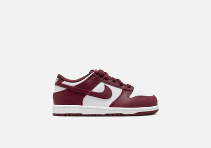 Nike PS Dunk Low - White / Redwood / Gym Red