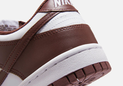 Nike GS Dunk Low - White / Gym Red / Redwood