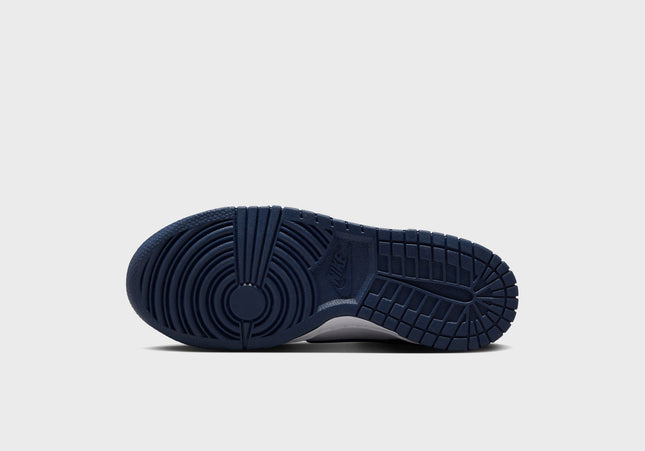 Nike GS Dunk Low - White / Midnight Navy