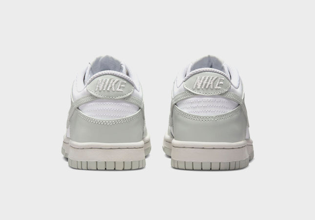 Nike GS Dunk Low - White / Light Silver / Photon Dust