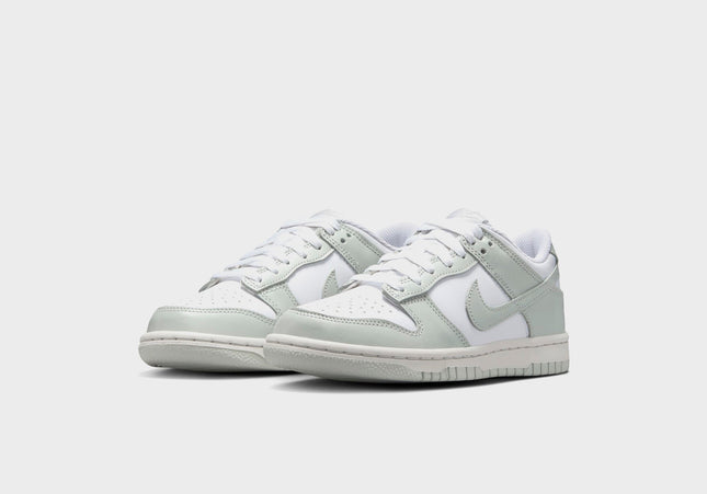 Nike GS Dunk Low - White / Light Silver / Photon Dust