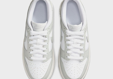 Nike GS Dunk Low - White / Light Silver / Photon Dust