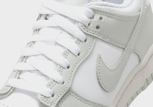 Nike GS Dunk Low - White / Light Silver / Photon Dust