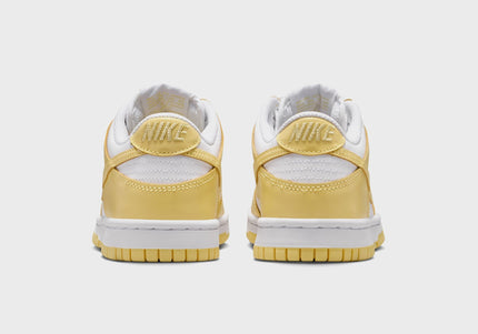 Nike GS Dunk Low - White / Soft Yellow