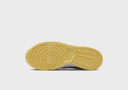 Nike GS Dunk Low - White / Soft Yellow