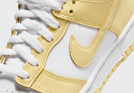 Nike GS Dunk Low - White / Soft Yellow