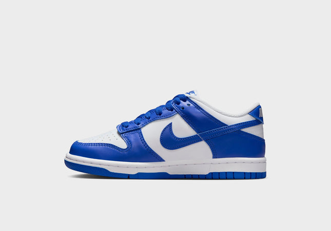 Nike GS  Dunk Low - White / Hyper Royal