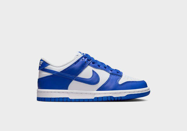 Nike GS  Dunk Low - White / Hyper Royal