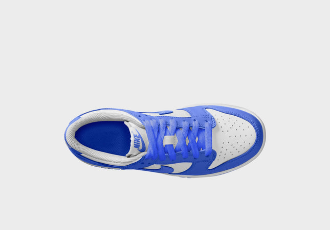 Nike GS  Dunk Low - White / Hyper Royal