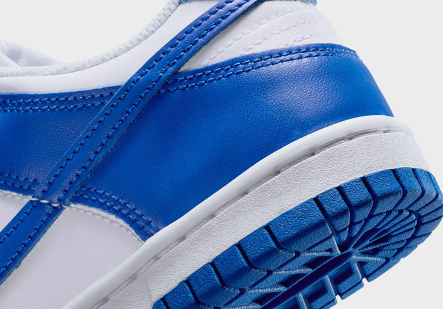 Nike GS  Dunk Low - White / Hyper Royal