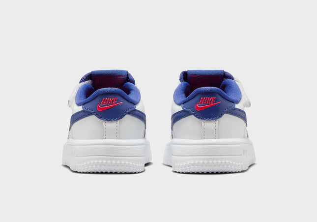 Nike TD Force 1 Low Easyon - White / Deep Royal Blue / University Red