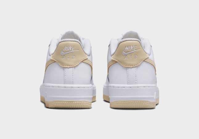 Nike GS Air Force 1 Bg - White / Light Khaki