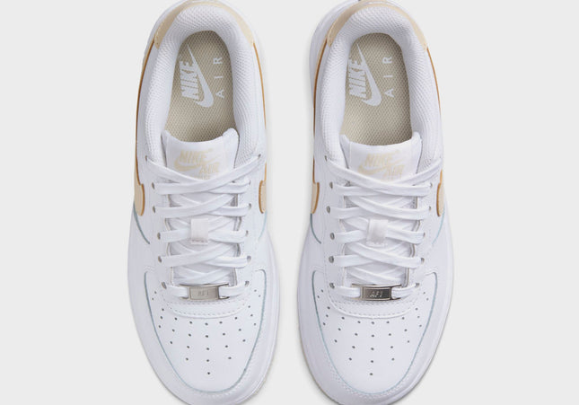 Nike GS Air Force 1 Bg - White / Light Khaki