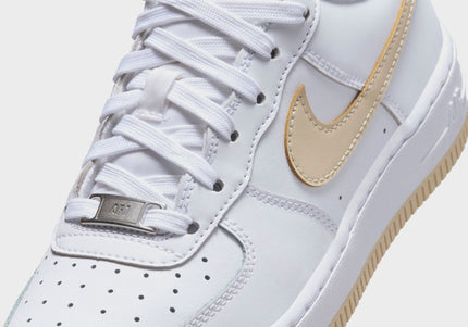 Nike GS Air Force 1 Bg - White / Light Khaki