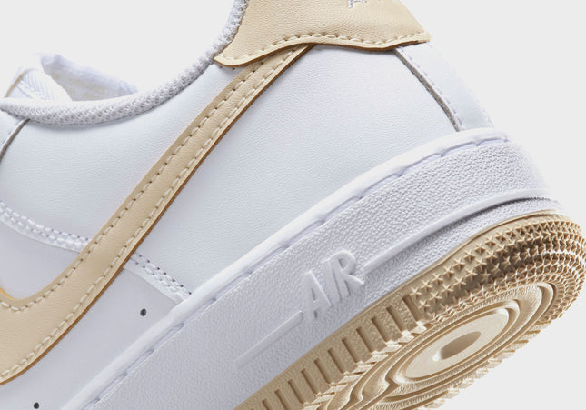 Nike GS Air Force 1 Bg - White / Light Khaki