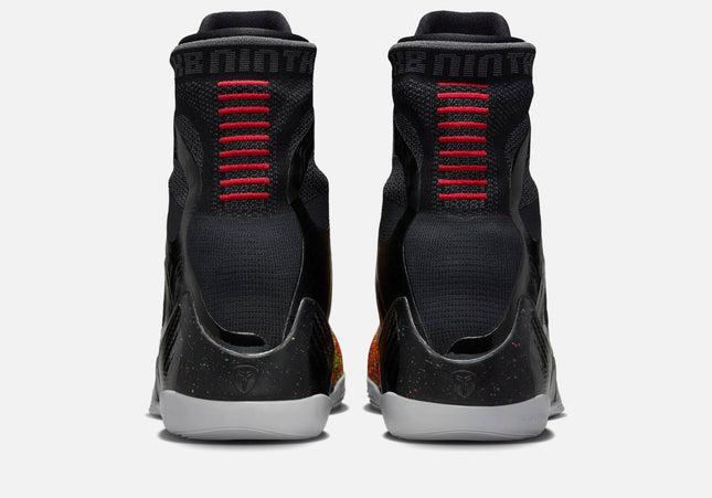 Nike Kobe IX Elite Protro - Black / Metallic Silver / Bright Crimson