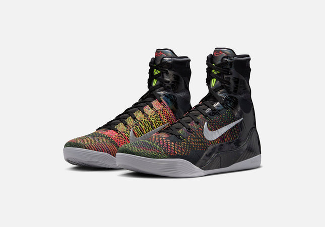 Nike Kobe IX Elite Protro - Black / Metallic Silver / Bright Crimson