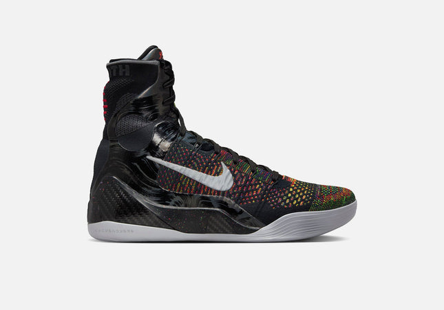 Nike Kobe IX Elite Protro - Black / Metallic Silver / Bright Crimson