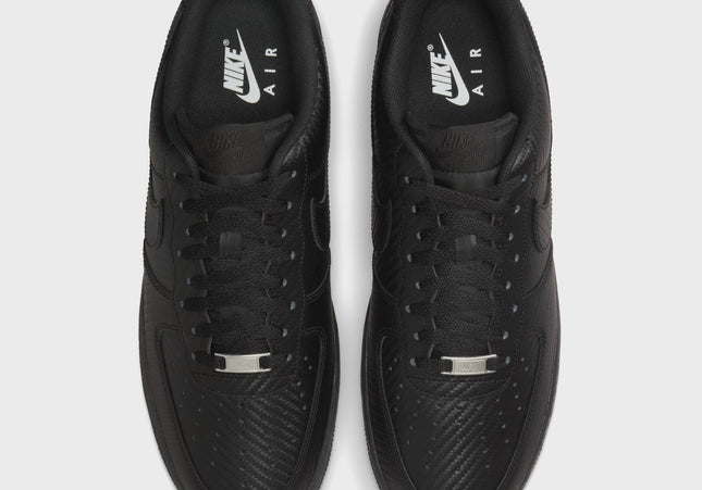 Nike Air Force 1 '07 LV8 -  Carbon Fiber Black / Black