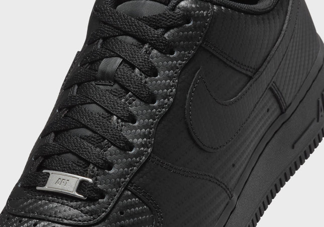 Nike Air Force 1 '07 LV8 -  Carbon Fiber Black / Black