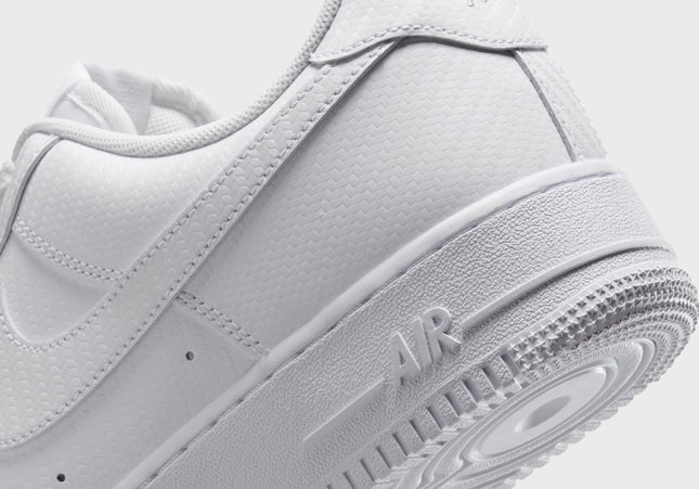 Nike Air Force 1 '07 LV8 - Carbon Fiber White / White