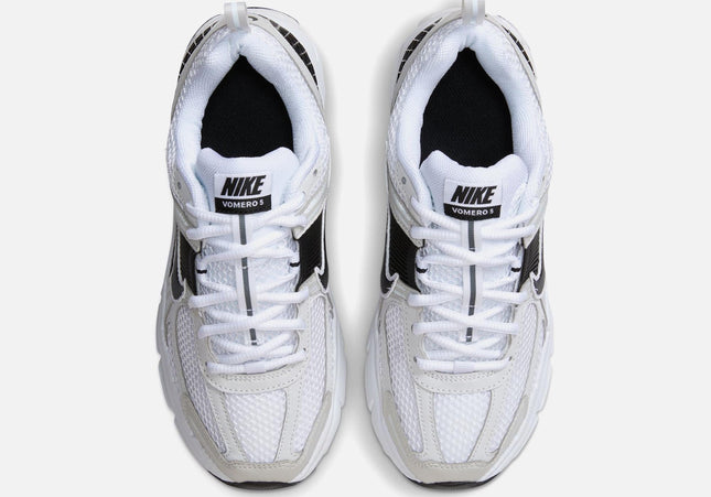 Nike GS Zoom Vomero 5 - White / Black / Platinum Tint / Metallic Platinum
