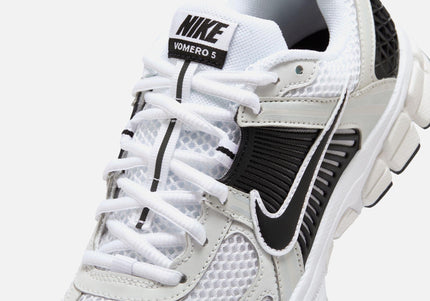 Nike GS Zoom Vomero 5 - White / Black / Platinum Tint / Metallic Platinum