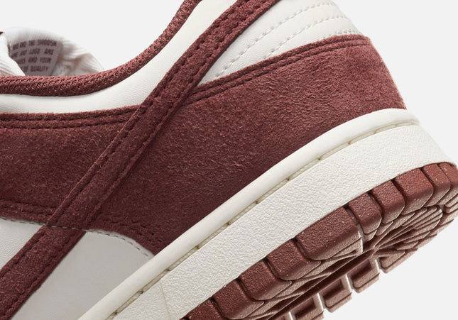 Nike Dunk Low - Phantom / Red Sepia / Sail / White