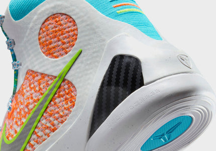 Nike GS Kobe IX Elite - White / Chlorine Blue / Black