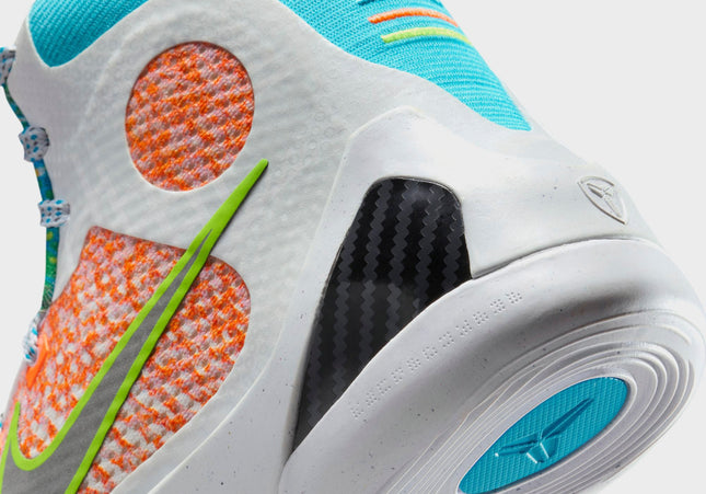 Nike GS Kobe IX Elite - White / Chlorine Blue / Black