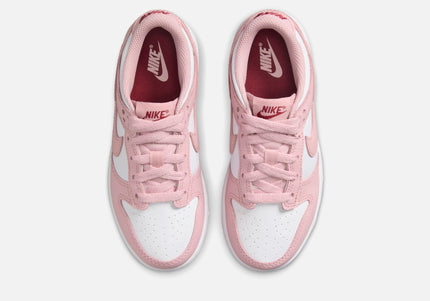 Nike PS Dunk Low - White / Pomegranate / Pink Glaze