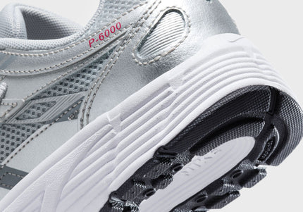 Nike GS P-6000 - Metallic Silver / Gym Red / Flat Silver